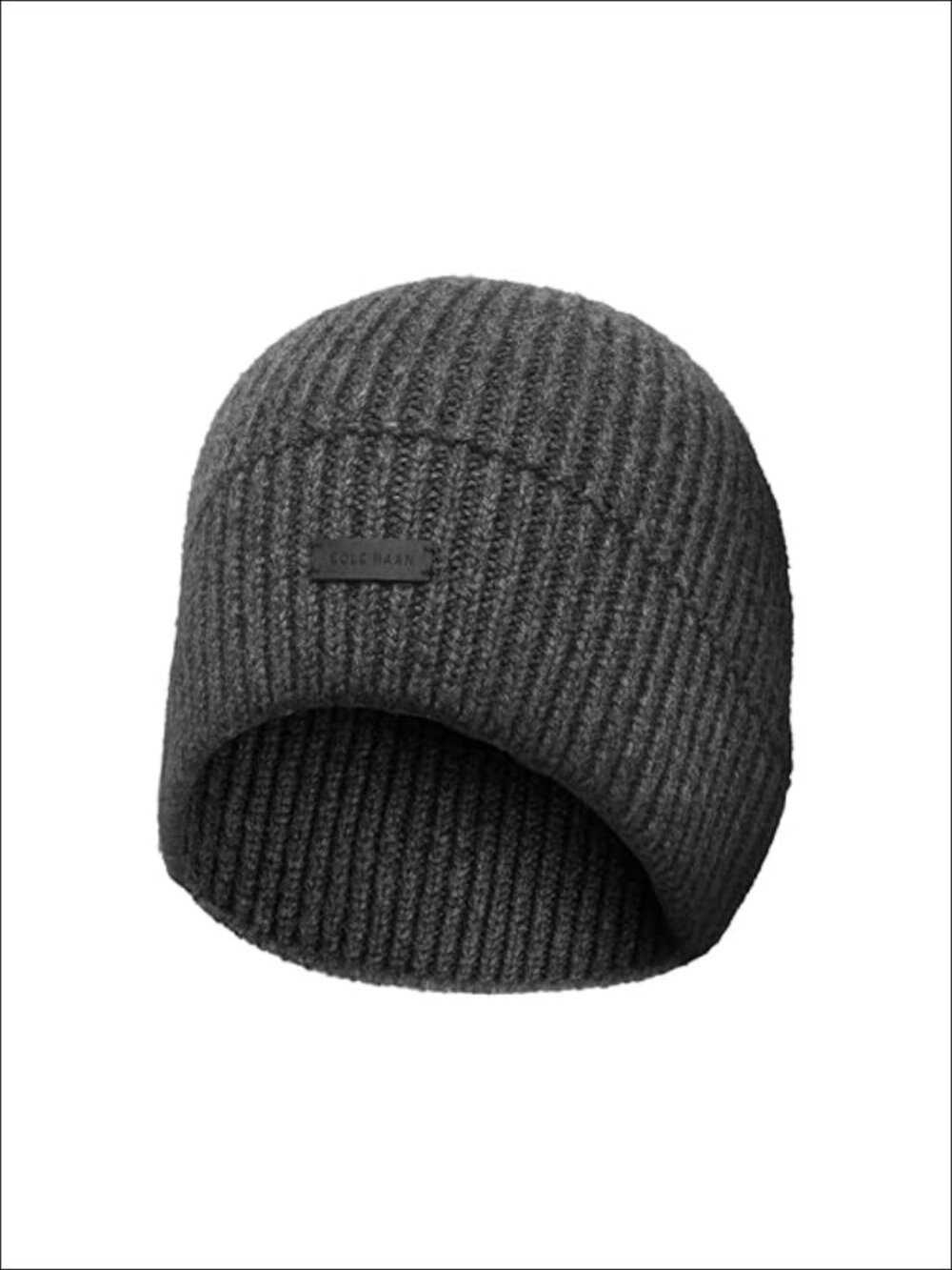 Knit Beanie No Cuff Design Recycled Polyester Acrylic Men's